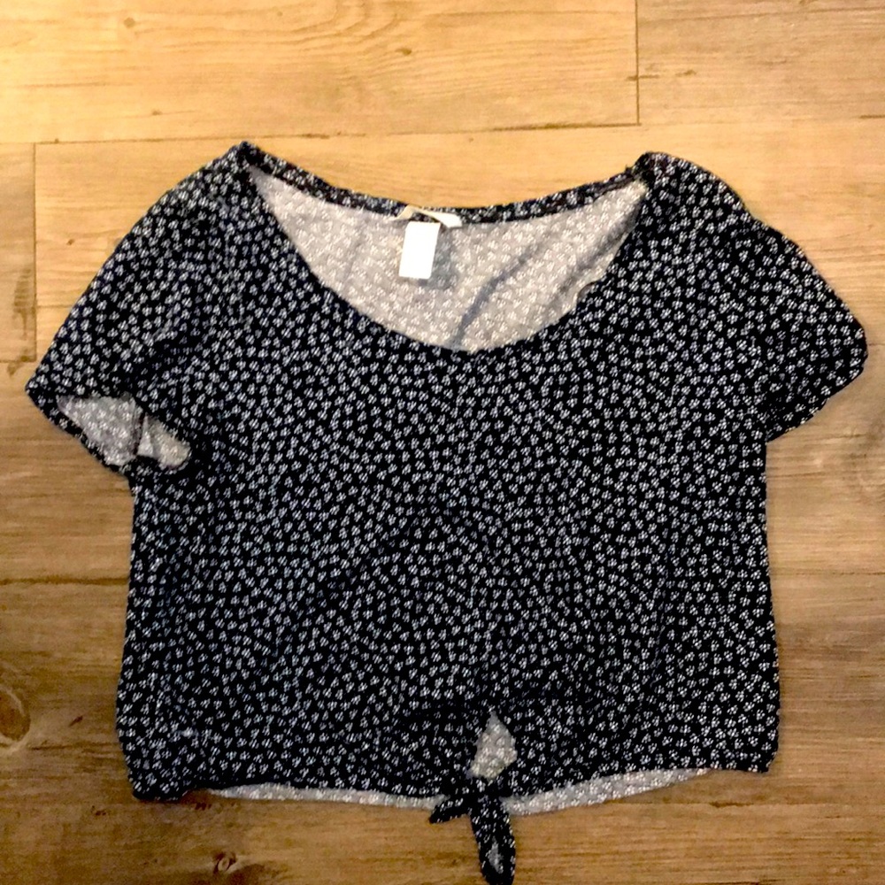 Flower Crop Top From H&M